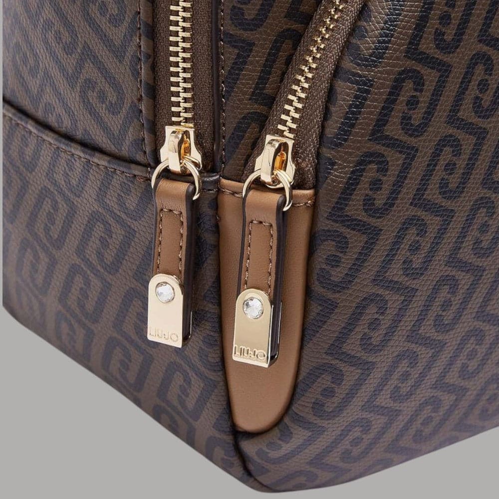 Zaino Liu Jo Manhattan con logo monogram - 4