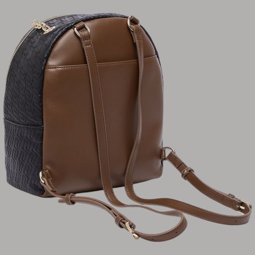 Zaino Liu Jo Ematite con logo monogram e tasca frontale - 8