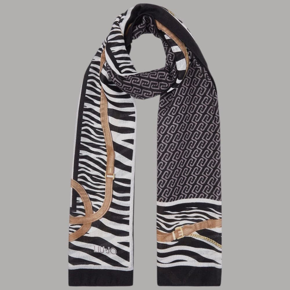 Sciarpa Emporio Armani 2F6063T2745 180x70 cm nera - 13