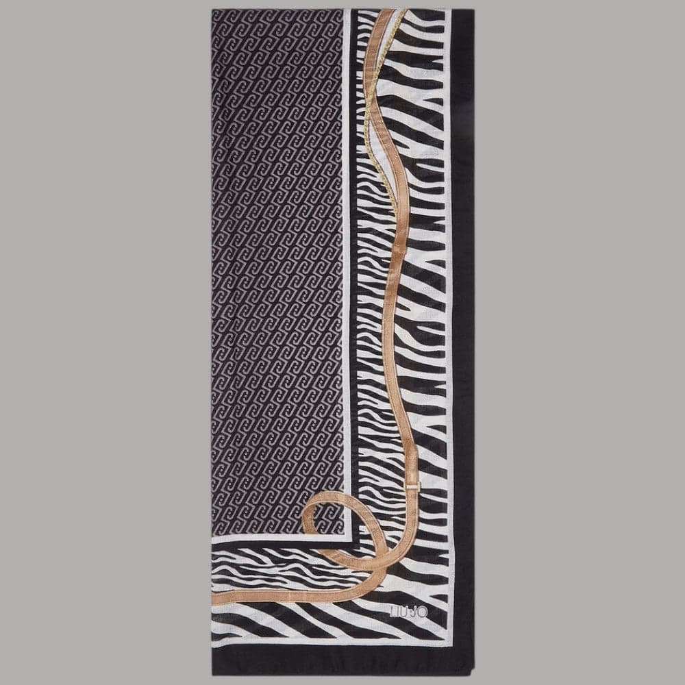 Sciarpa Emporio Armani 2F6063T2745 180x70 cm nera - 2