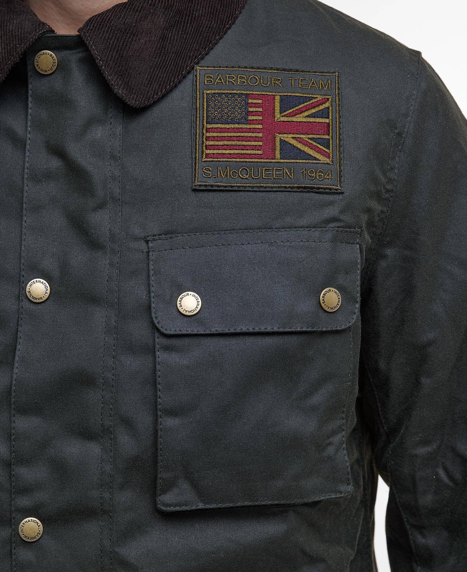 Barbour International capospalla uomo MWX1853-SG91 - 7