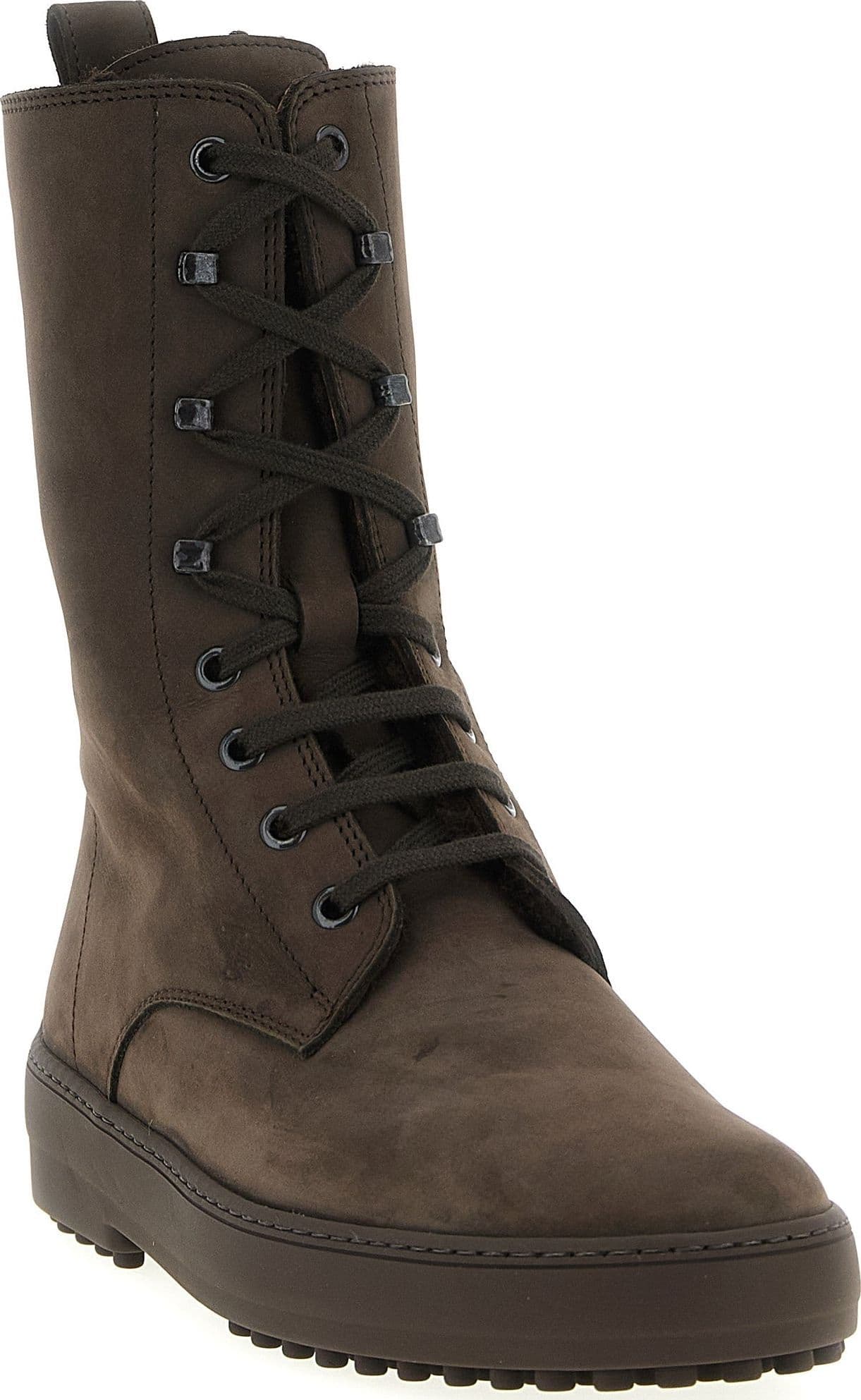 Tod's Brown Calfskin Ankle Boots - 2