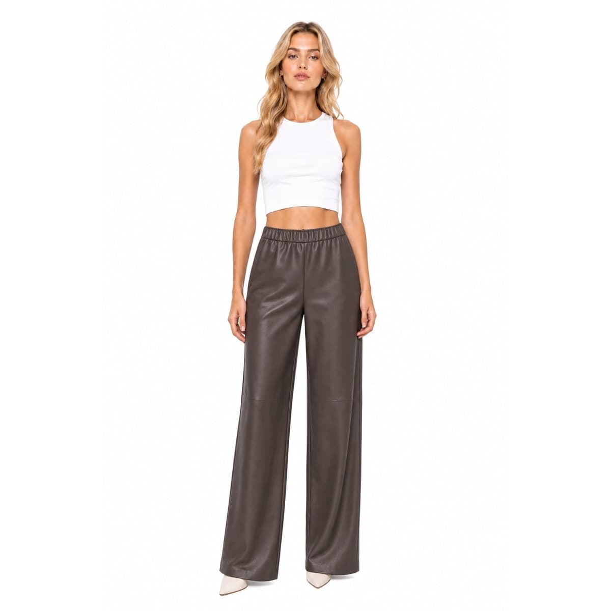 MM MAX MARA  Pantaloni Testa di moro