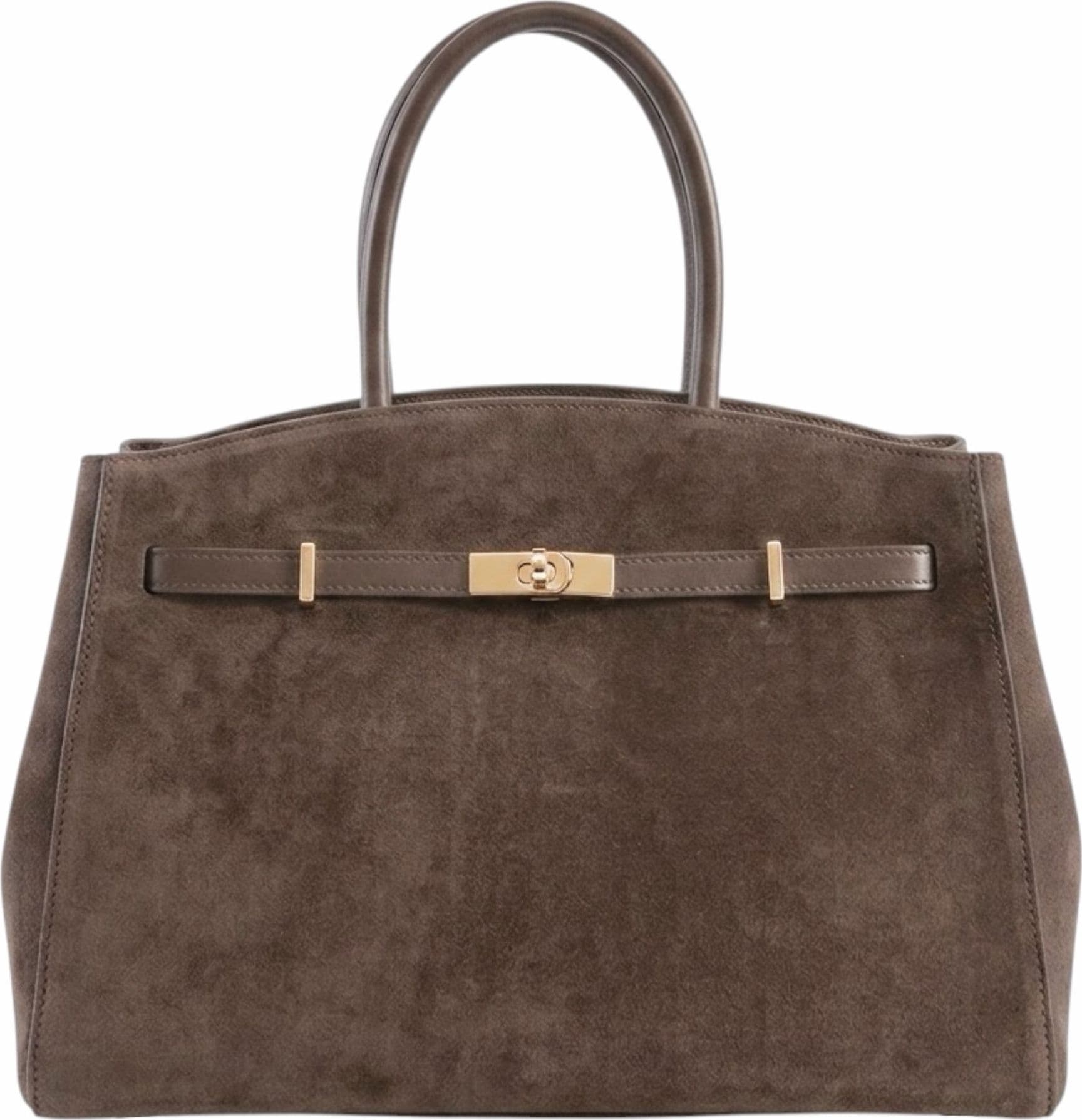 Modarno Borsa Grande in vera pelle Scamosciata Aura 40x17x26 cm - 10