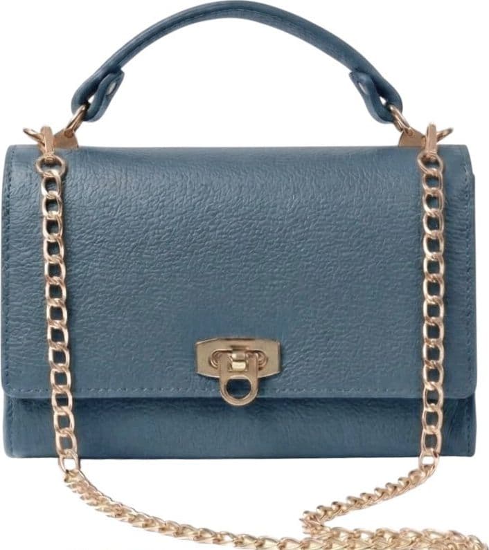 Modarno Borsetta donna a tracolla Livia in vera pelle 23x8x16 cm - 15