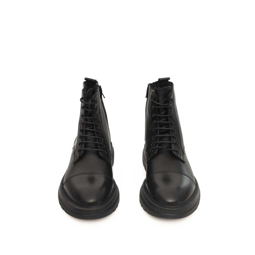 Cerruti 1881 Black Cowhide Boot - 2