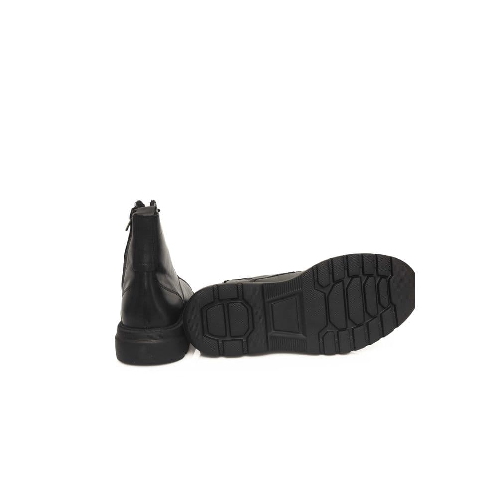 Cerruti 1881 Black Cowhide Boot - 4