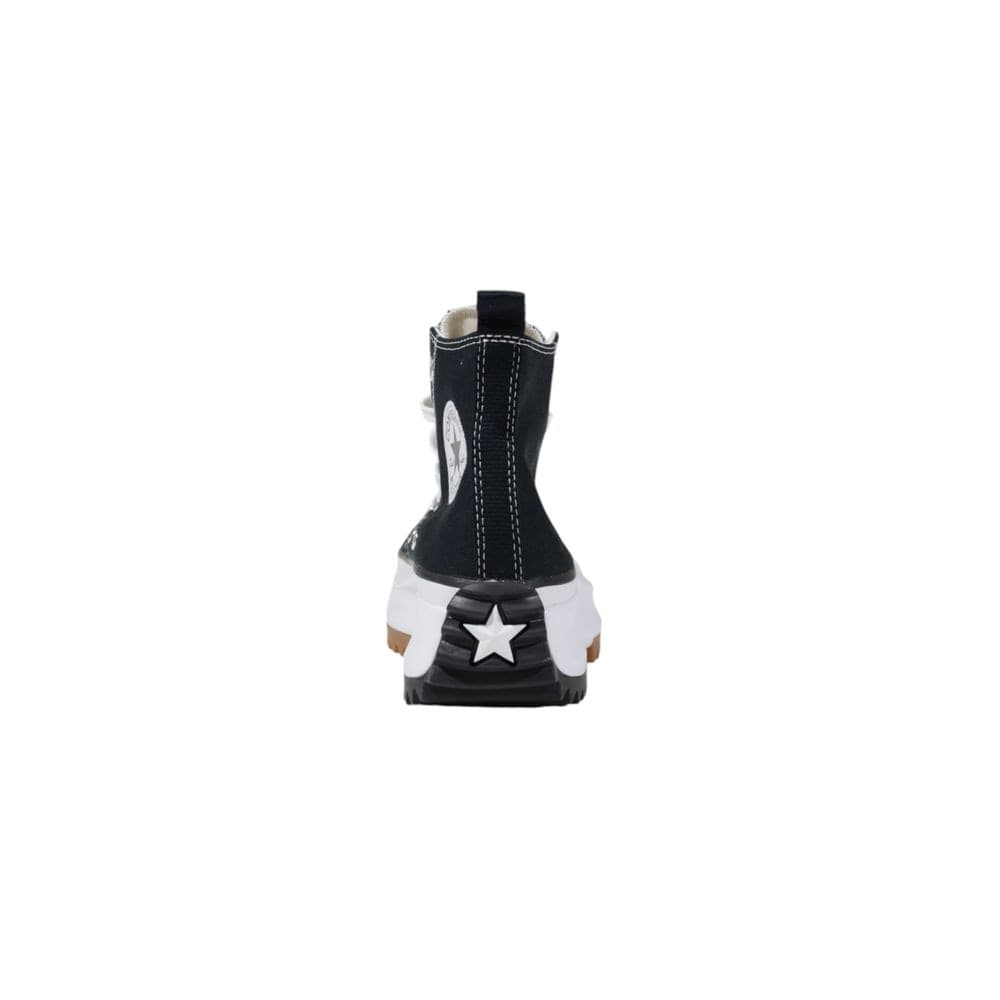 Converse Black And White Fabric Chunky Sneakers - 4