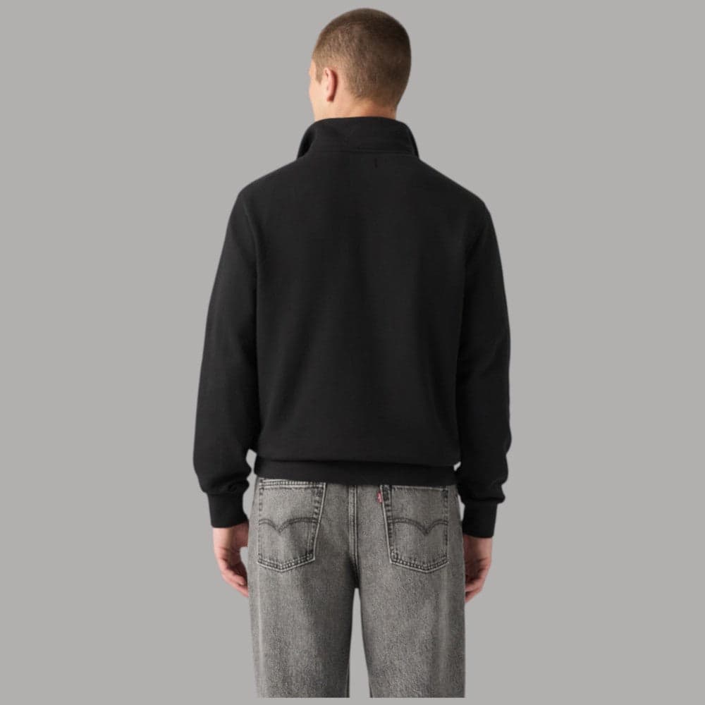 Felpa mezza zip Levi's Original Housemark con logo piccolo in tinta - 3