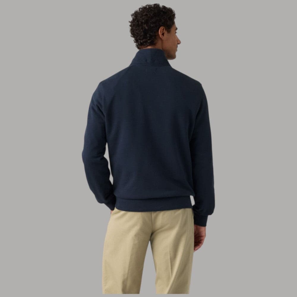 Felpa mezza zip Levi's Original Housemark con logo piccolo in tinta - 6