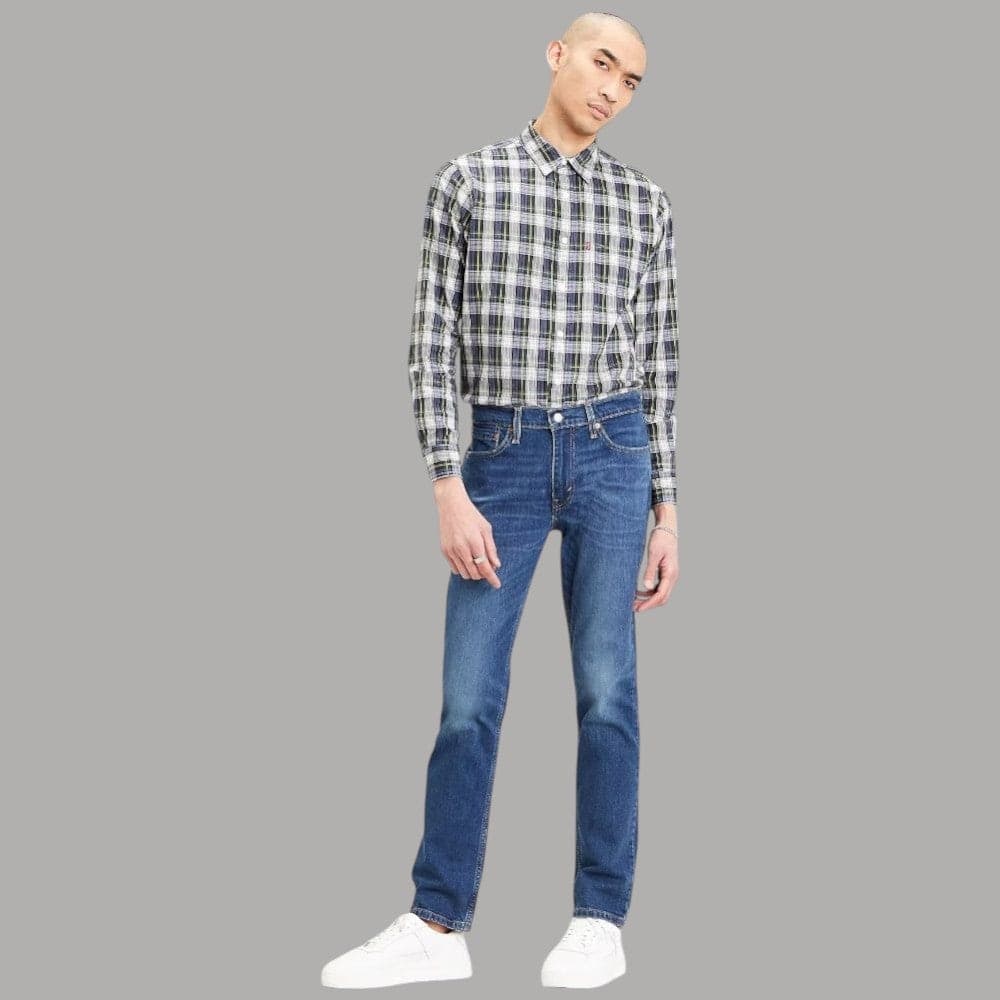Jeans Levi's 511 slim vestibilità aderente lavaggio Throttle - 6