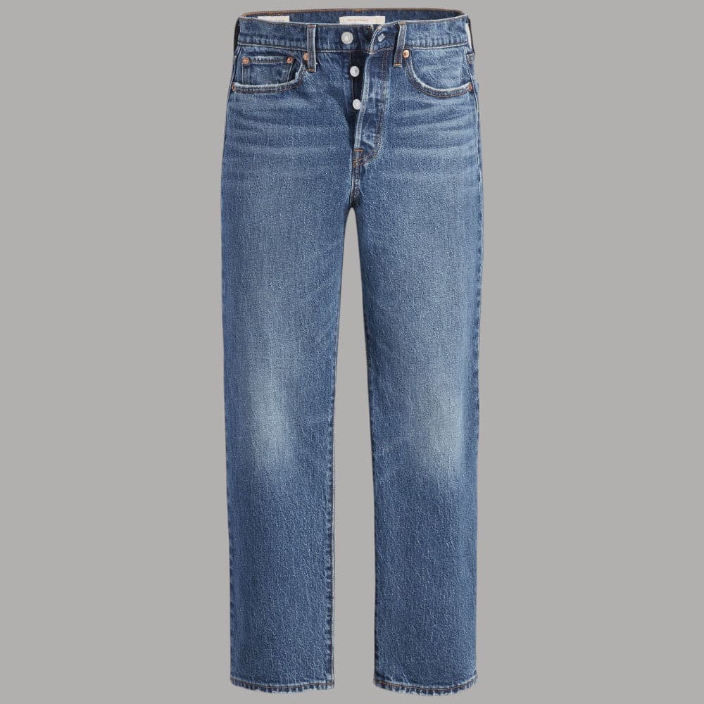 Jeans Levi's Wedgie Fit donna vita alta gamba dritta - 4