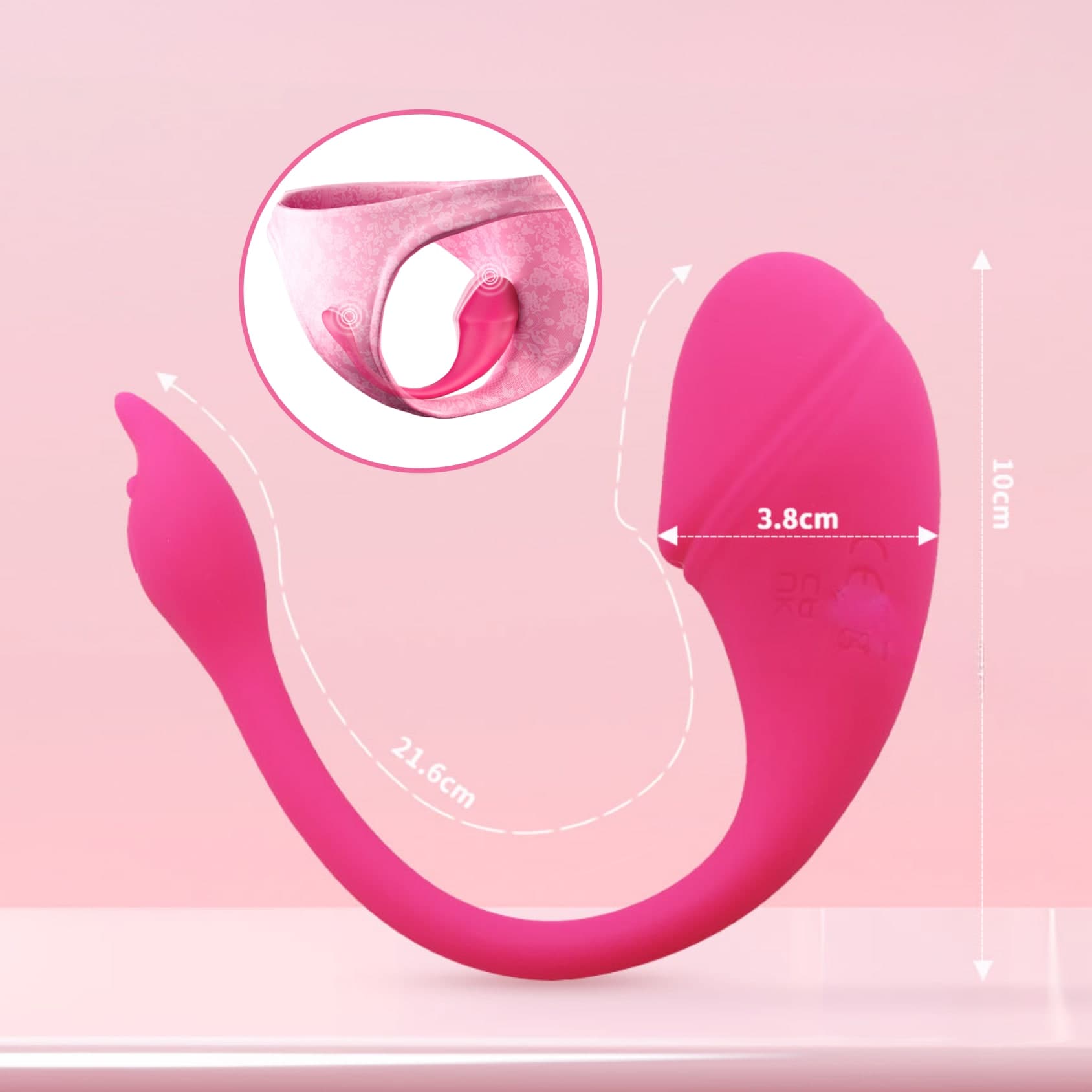 Ovetto Vibrante Donna Con Telecomando A Distanza App Sex Toys Giochi Per Coppie† - 6