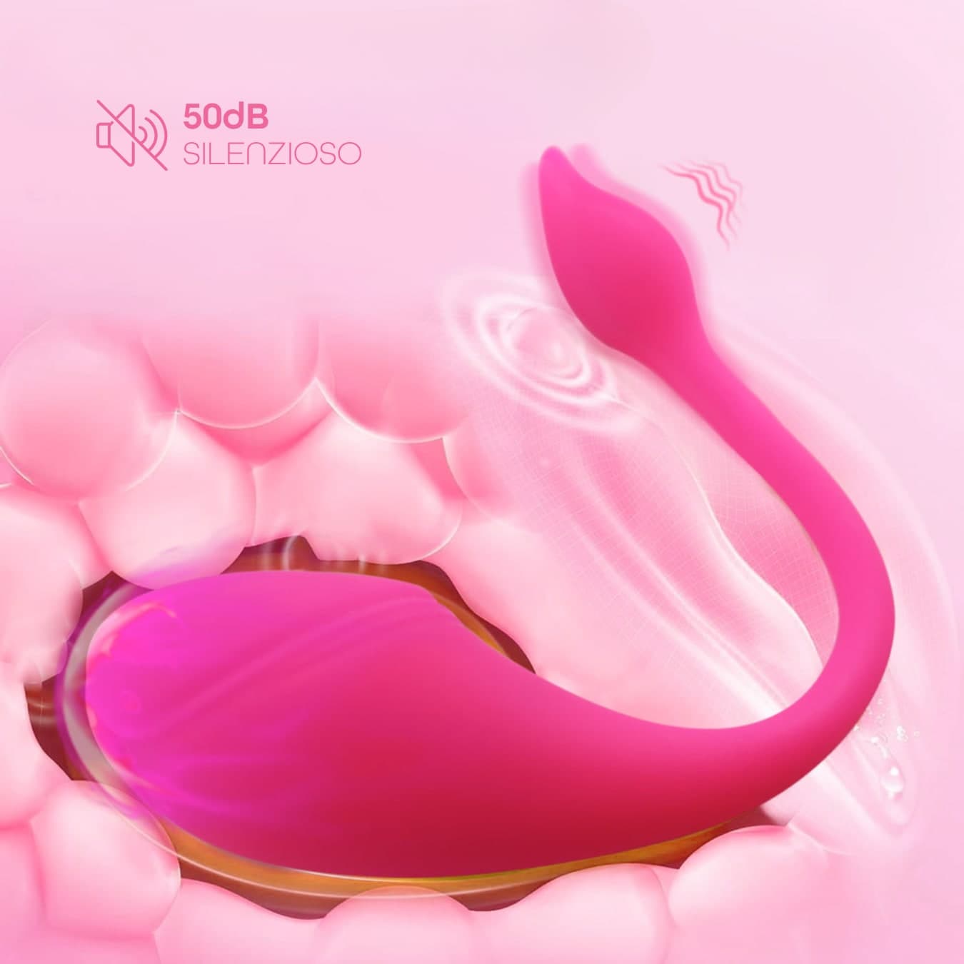 Ovetto Vibrante Donna Con Telecomando A Distanza App Sex Toys Giochi Per Coppie† - 8