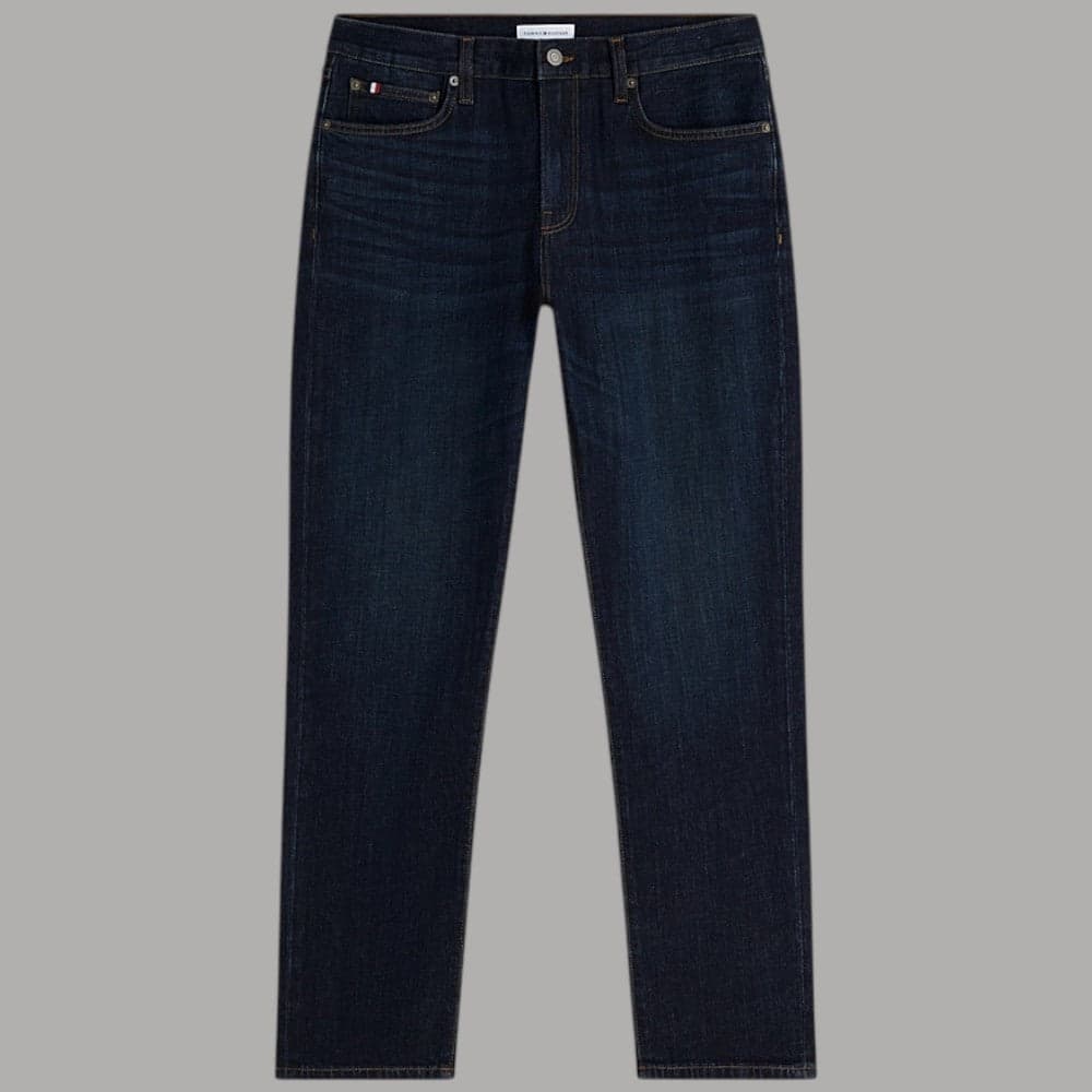 Jeans Tommy Hilfiger Denton slim con effetto baffi e gamba dritta - 5
