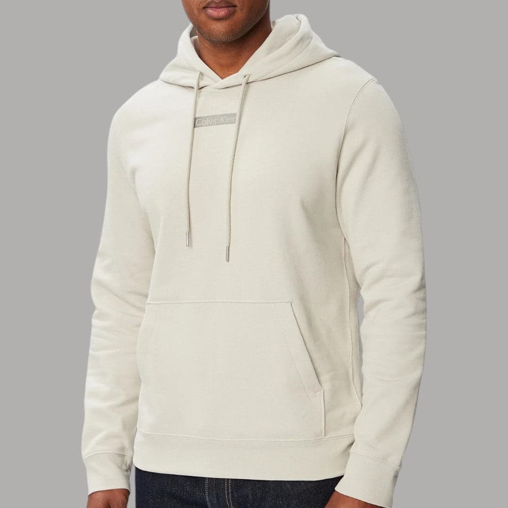 Felpa cappuccio Calvin Klein LV04RG276G con logo centrale - 10