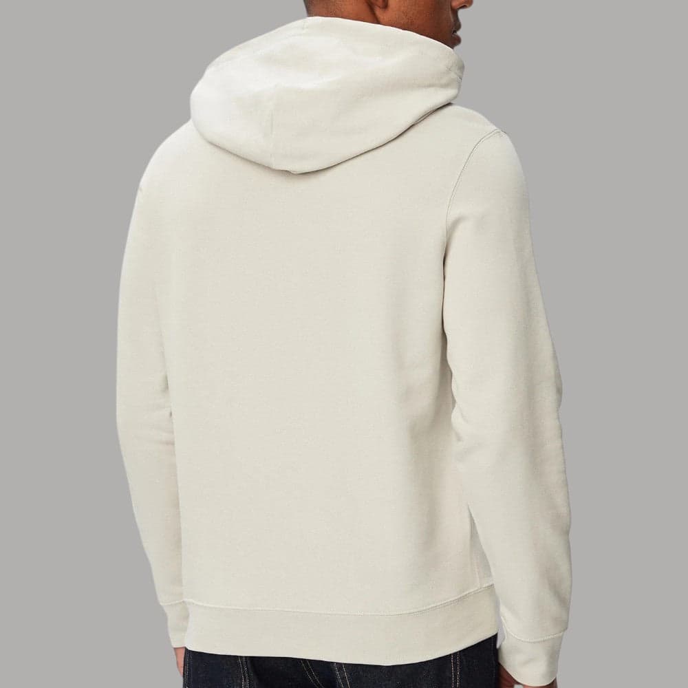 Felpa cappuccio Calvin Klein LV04RG276G con logo centrale - 4