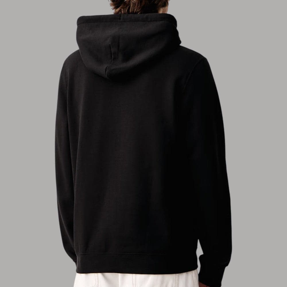 Felpa Calvin Klein con cappuccio e stampa logo frontale - 2