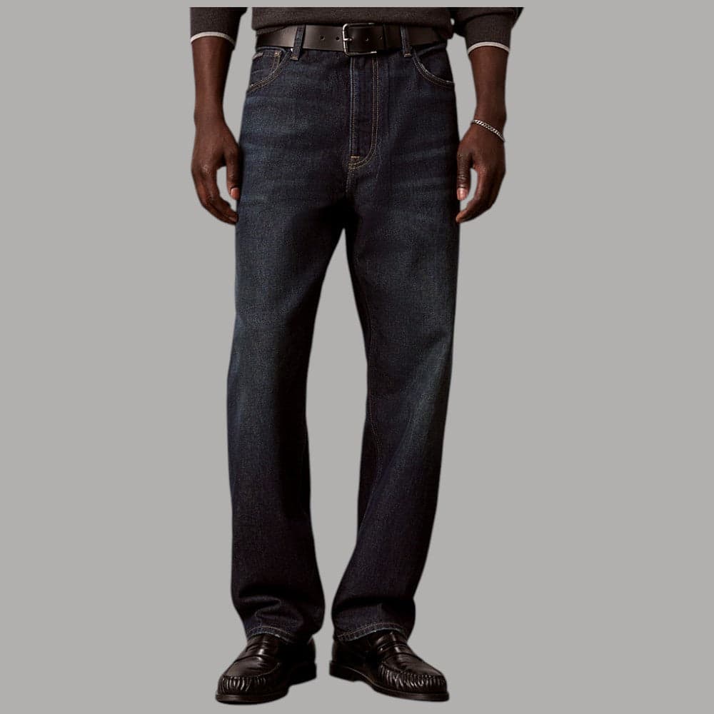 Jeans uomo Calvin Klein Taper 90s vestibilità relaxed fit - 7