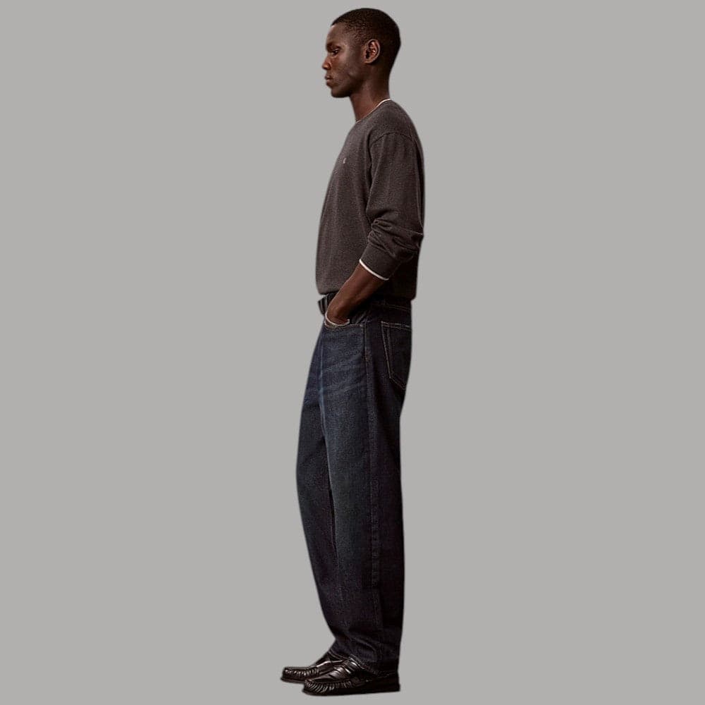 Jeans uomo Calvin Klein Taper 90s vestibilità relaxed fit - 3