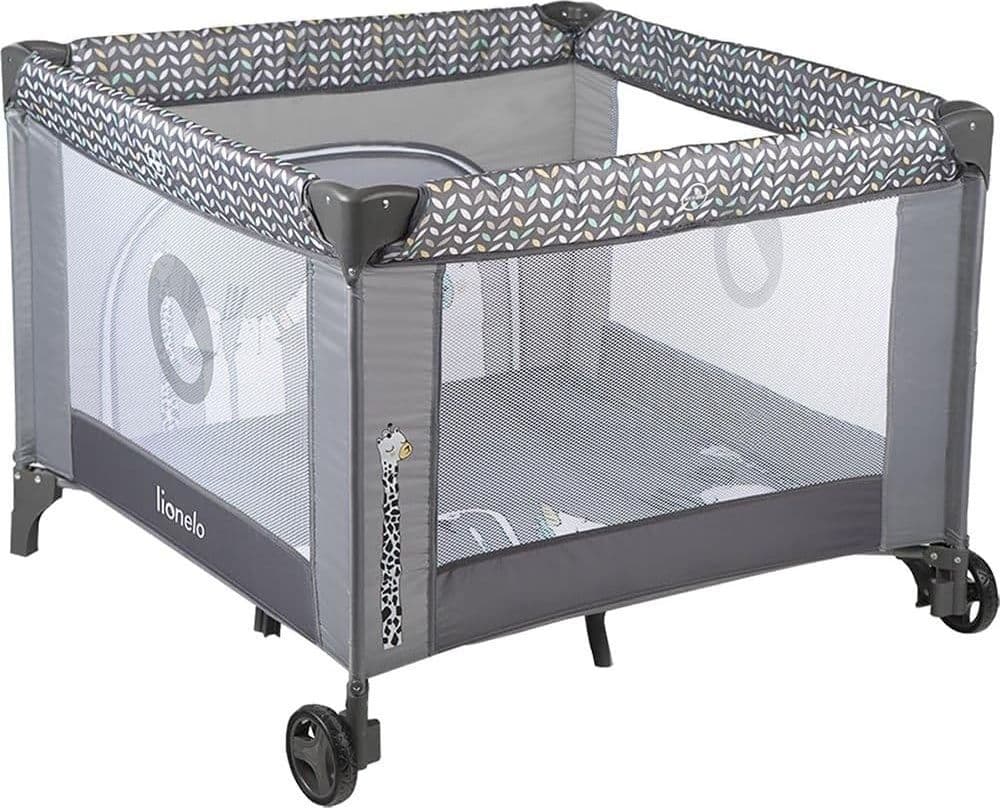 Lionelo - Box bambini pieghevole Lene 3in1 - 100x100cm