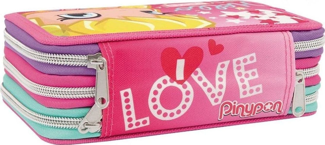 Giochi Preziosi - Astuccio Triplo Piny Pon - 2