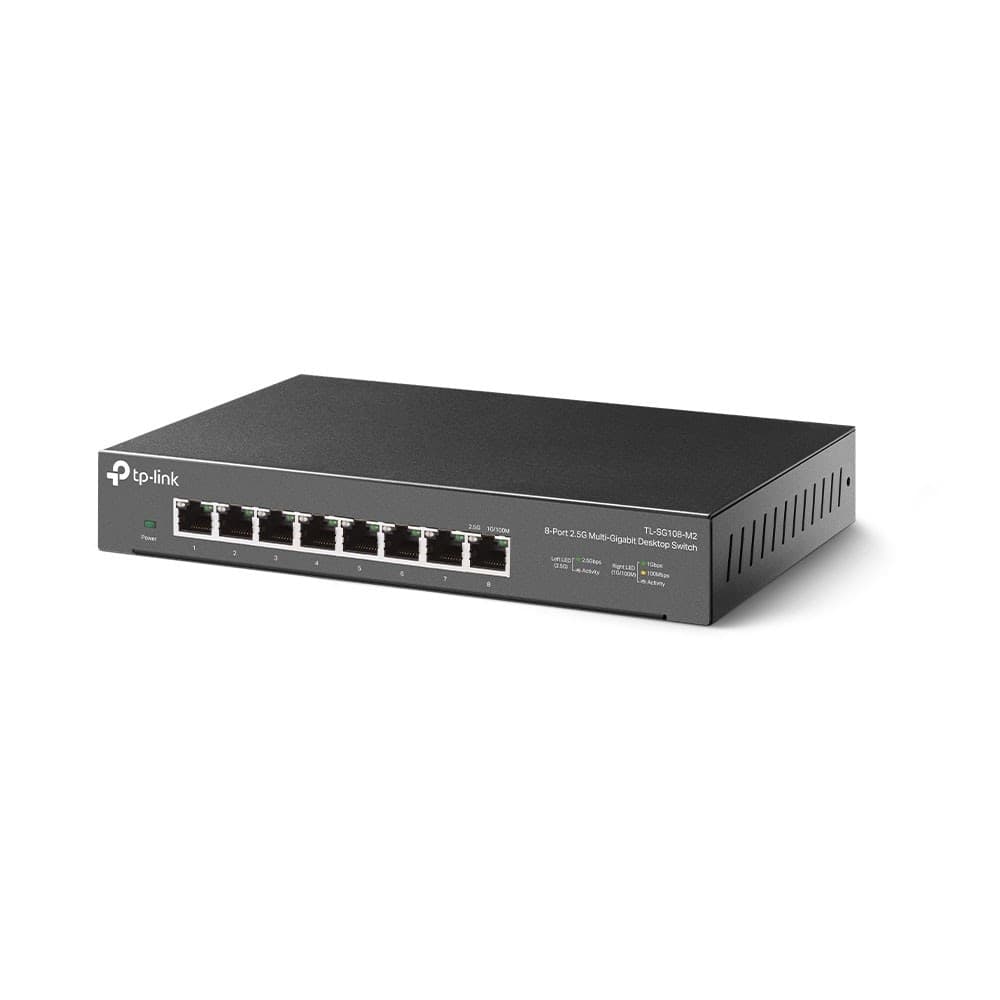 TP-Link Switch Desktop 8 Porte 2.5G - TL-SG108-M2