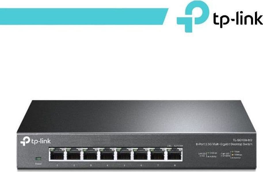 TP-Link Switch Desktop 8 Porte 2.5G - TL-SG108-M2 - 4