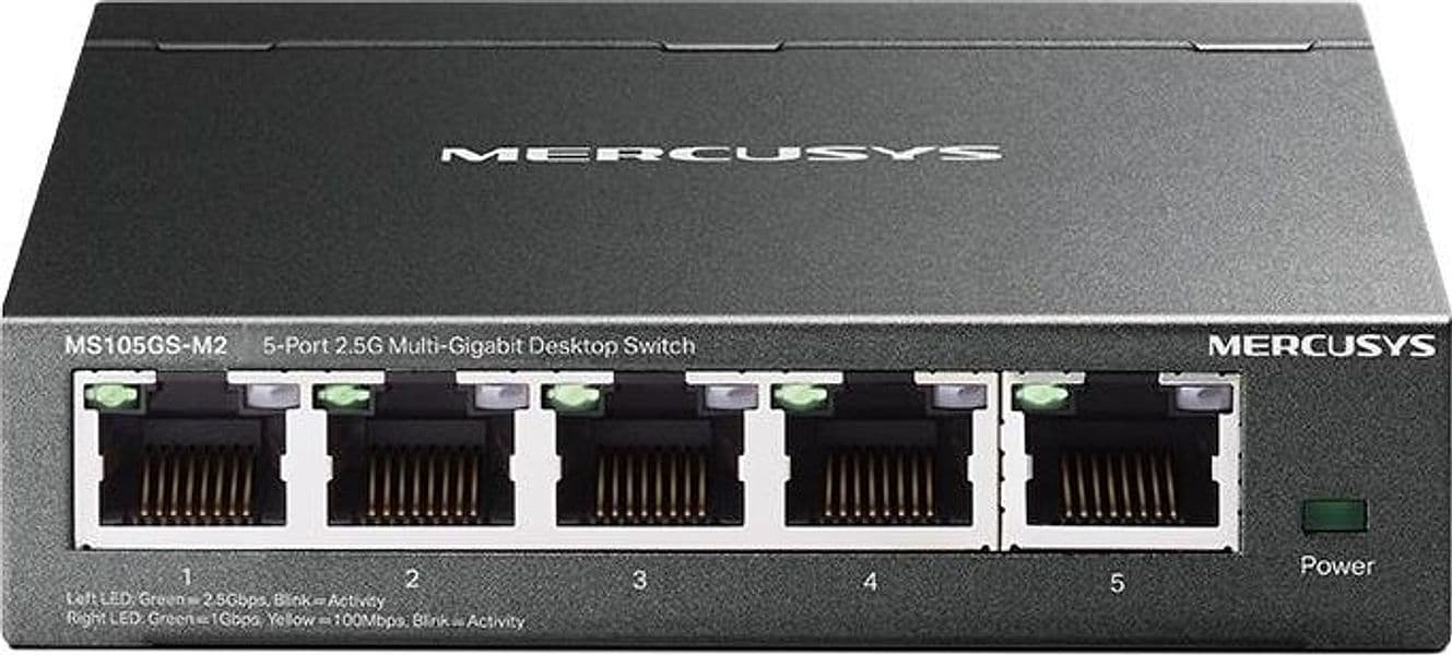 5-Port 2.5G Multi-Gigabit Desktop Switch