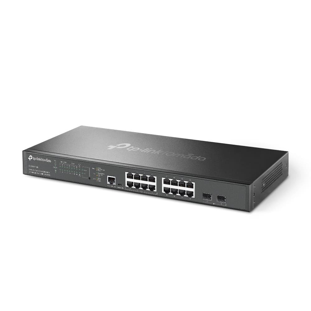 Omada Switch Managed L2+ con 16 Porte 2.5G, 8 PoE+, 2 10GE SFP+ - SG3218XP-M2 - 3