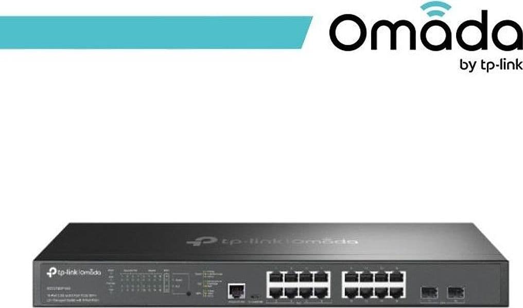 Omada Switch Managed L2+ con 16 Porte 2.5G, 8 PoE+, 2 10GE SFP+ - SG3218XP-M2 - 4