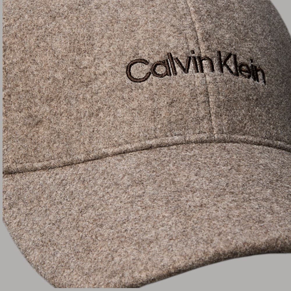 Cappello Calvin Klein classico a 6 pannelli con logo ricamato - 5