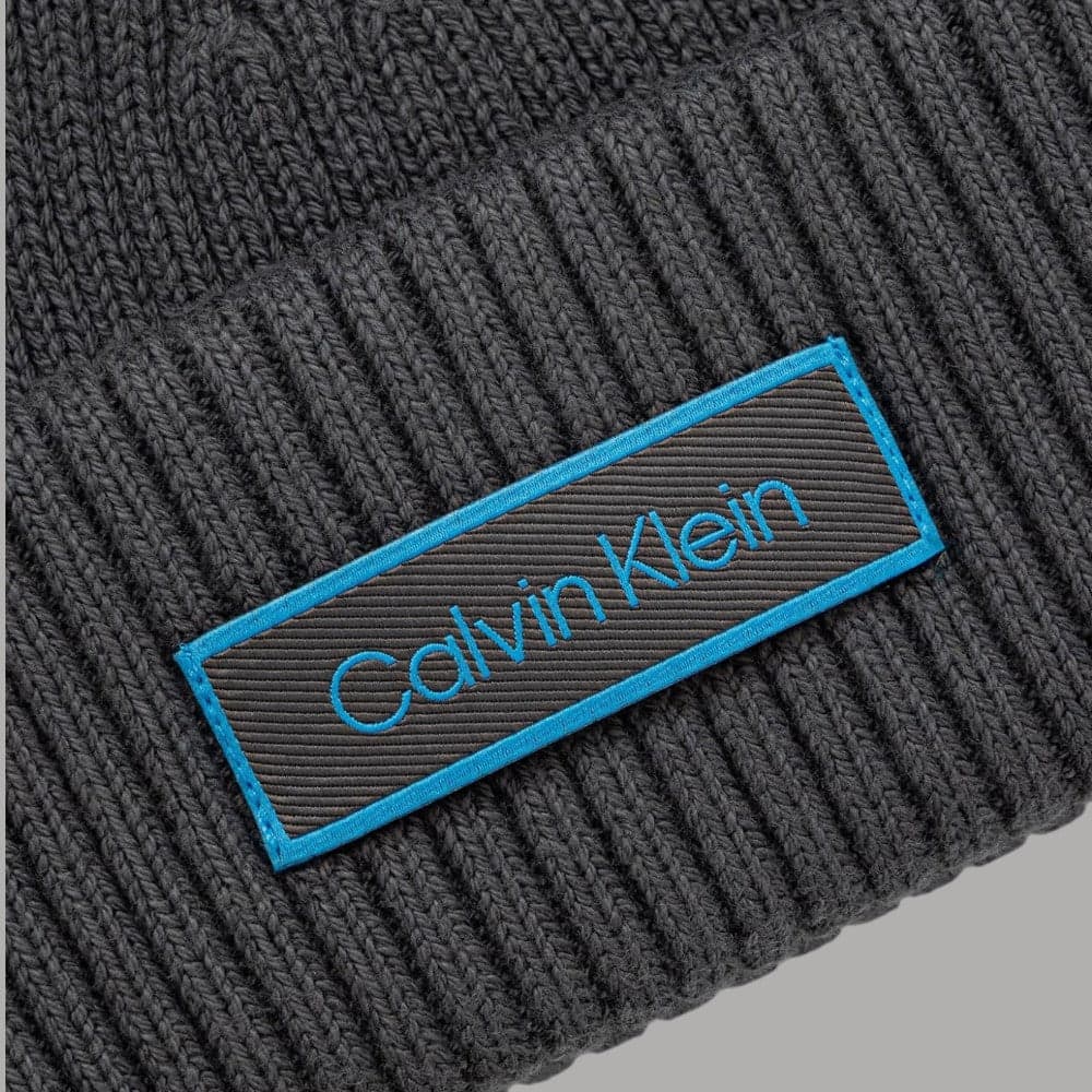Cappello Calvin Klein Docker a Costine con Logo Uomo - 2