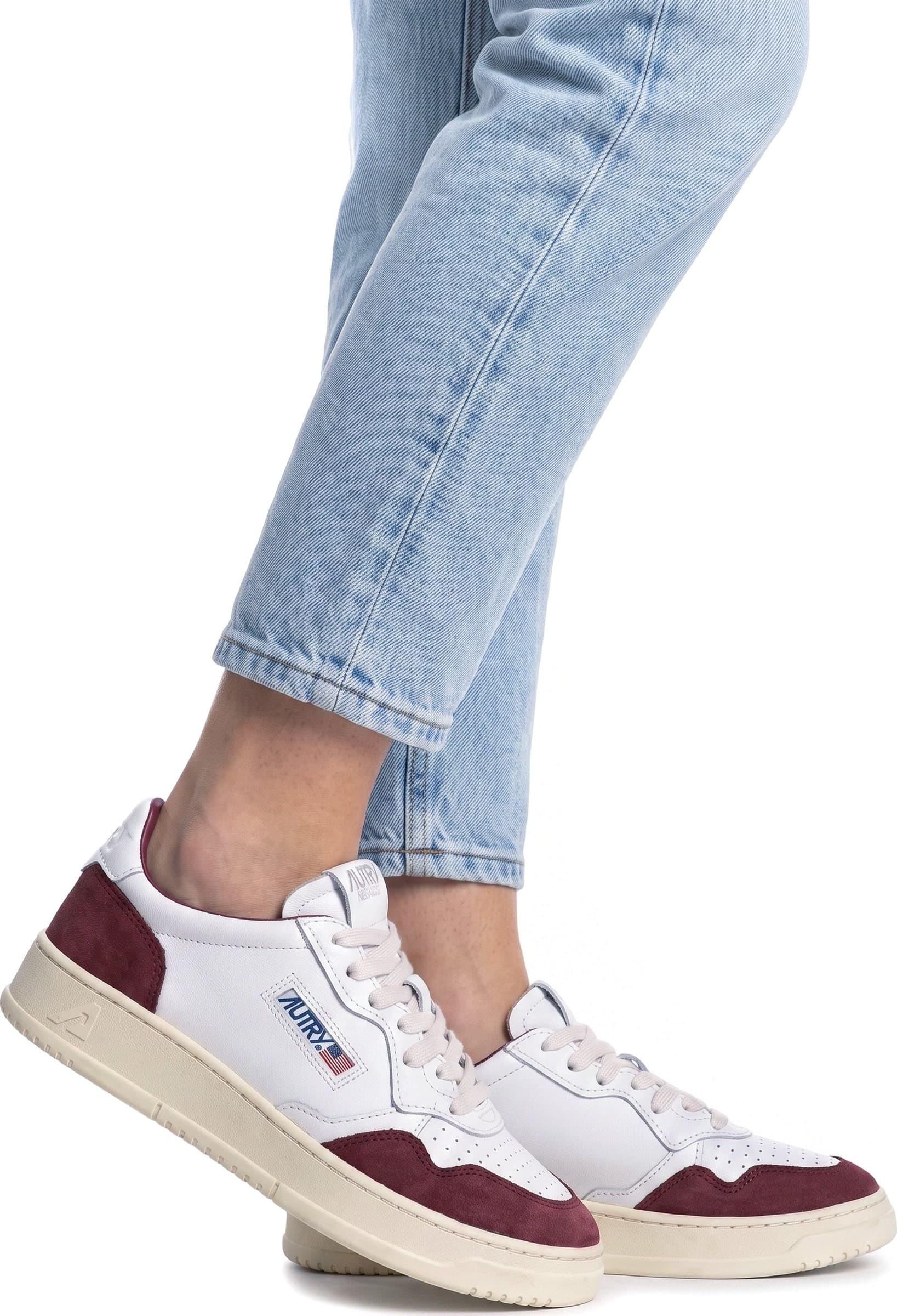 AUTRY Autry - Sneakers - 480705 - Bianco/Bordeaux - 6