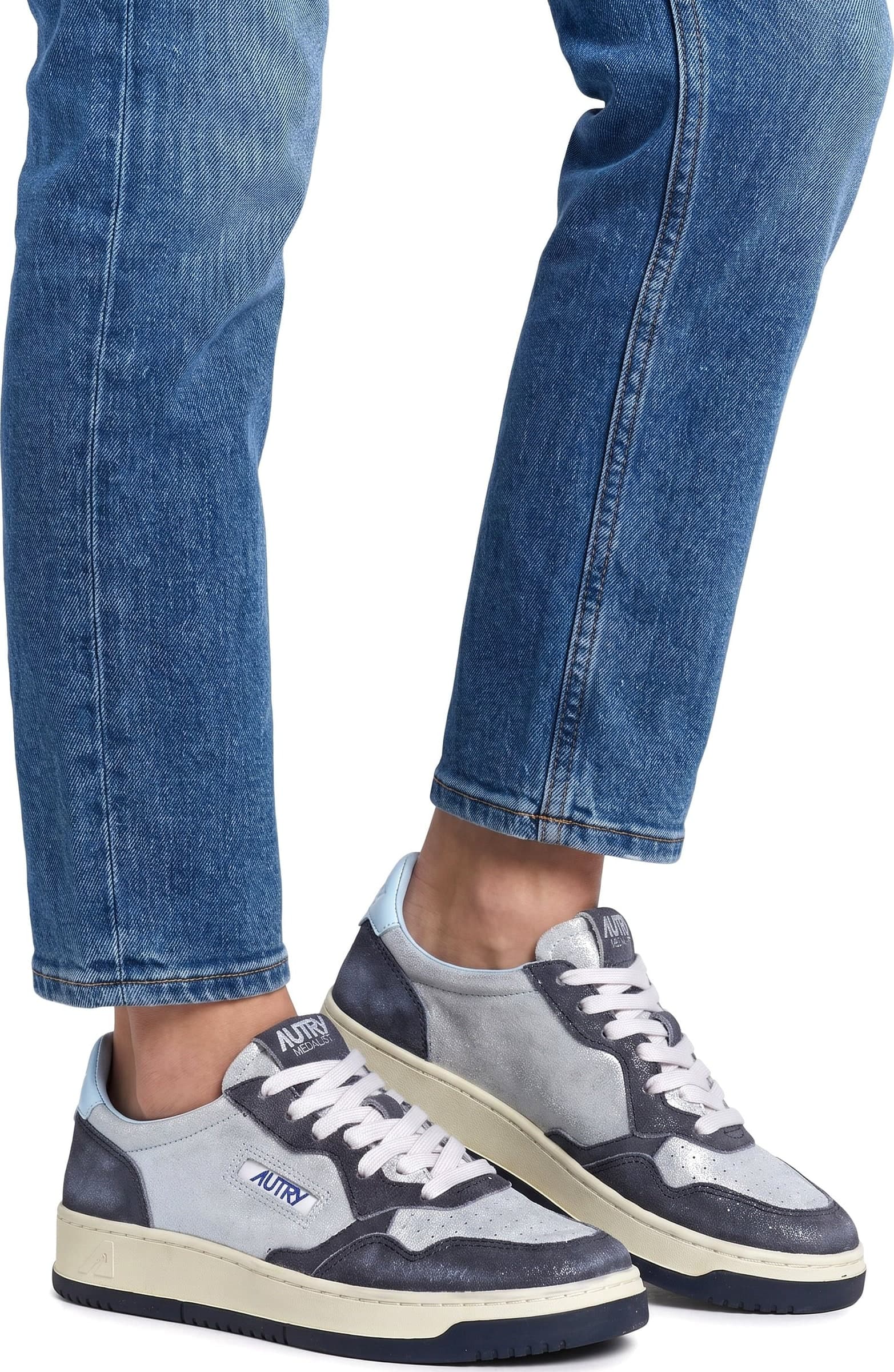 AUTRY Autry - Sneakers - 480712 - Argento/Antracite - 6