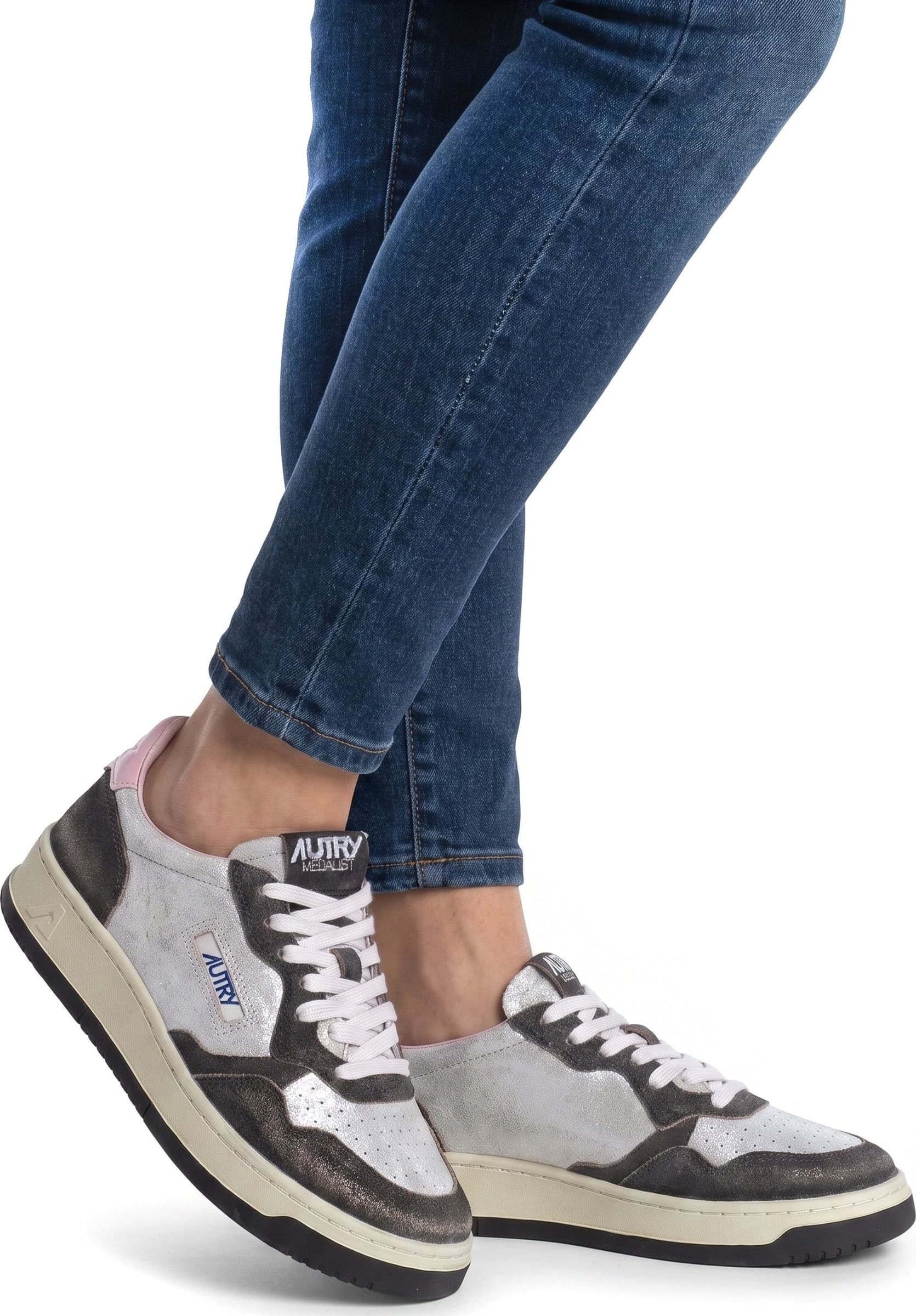 AUTRY Autry - Sneakers - 480712 - Argento/Moro - 6