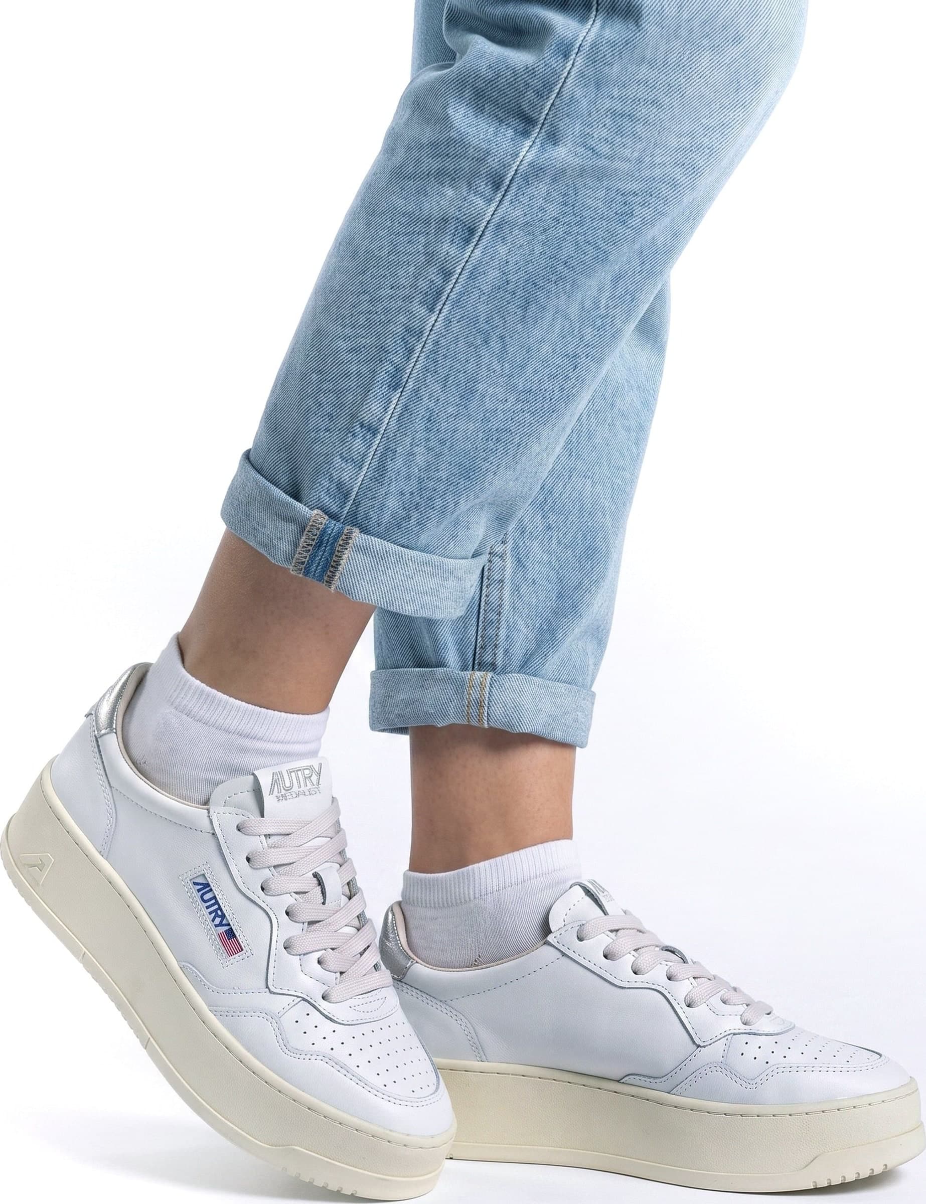 AUTRY Autry - Sneakers - 480741 - Bianco/Platino - 6