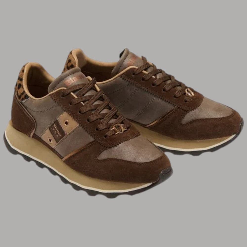 Sneakers Blauer Mills con dettaglio animalier e suola in gomma - 2