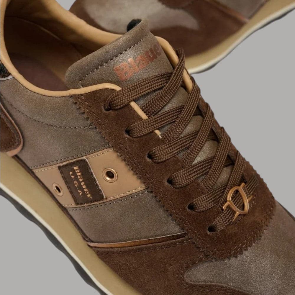 Sneakers Blauer Mills con dettaglio animalier e suola in gomma - 3