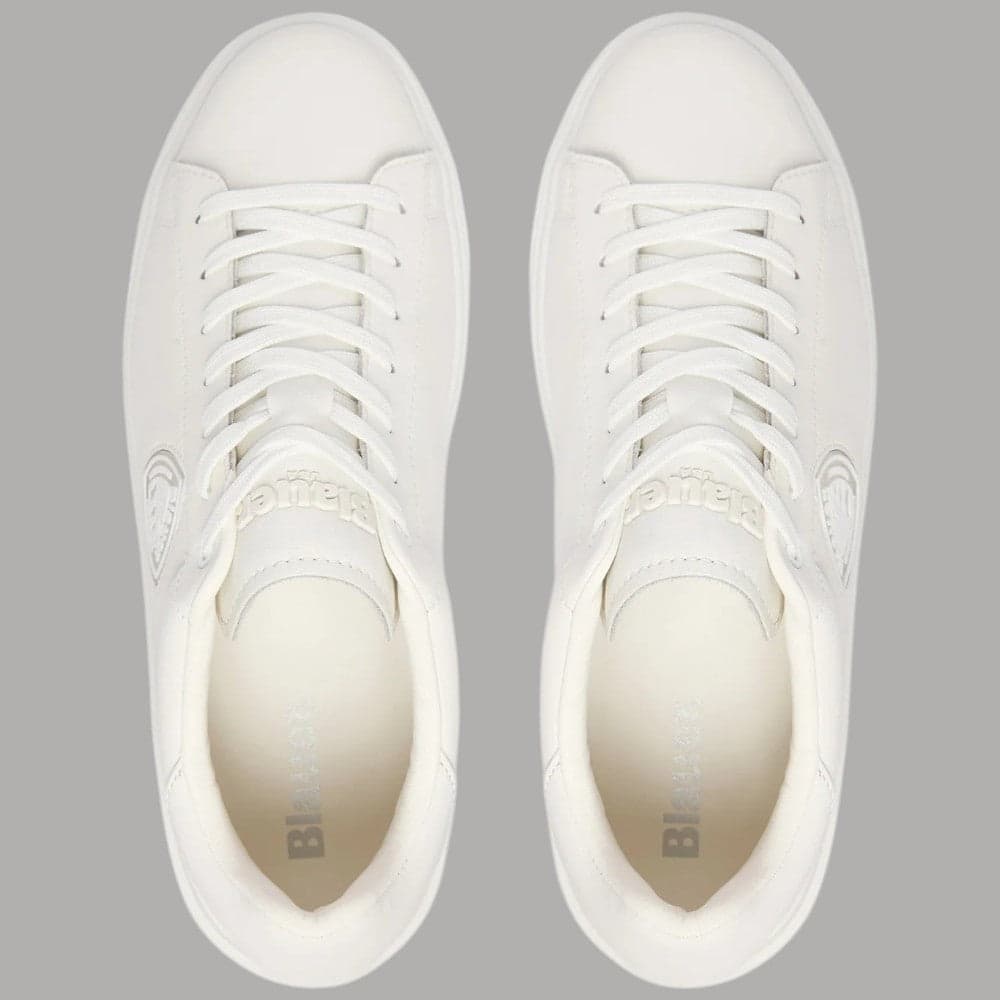 Sneakers Blauer Buck silhouette essenziale con logo gommato - 5