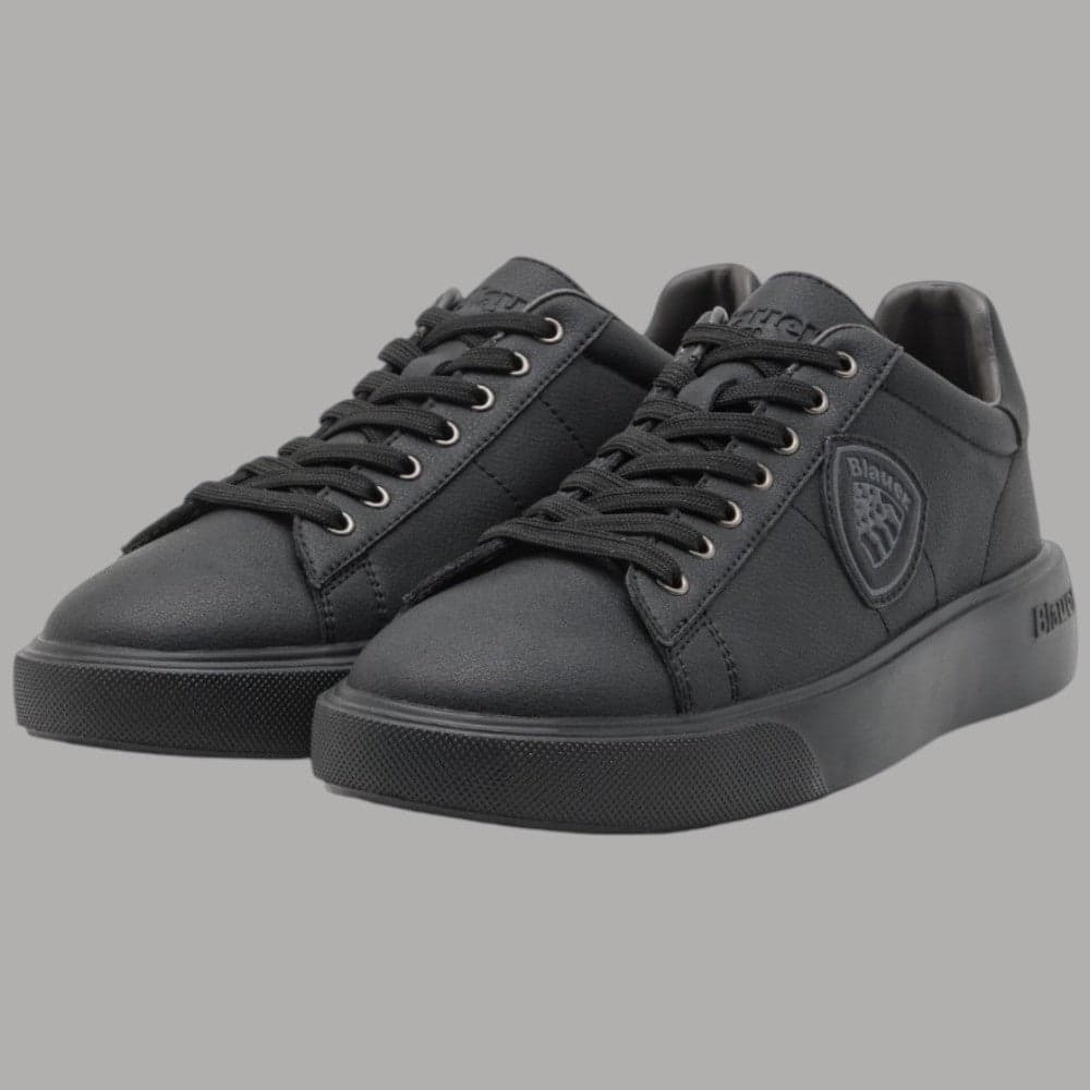 Sneakers Blauer Buck uomo con suola in gomma e design casual - 3