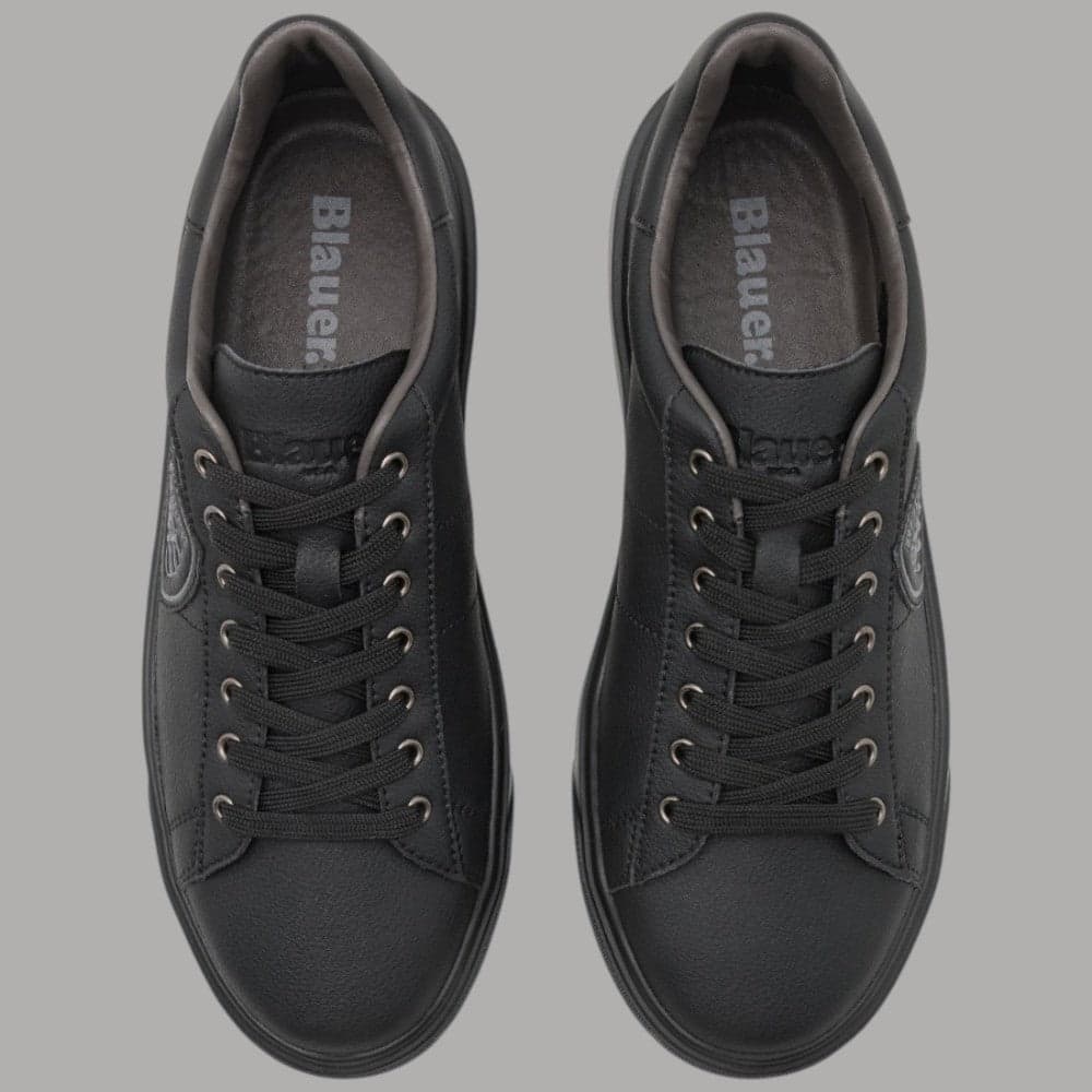 Sneakers Blauer Buck uomo con suola in gomma e design casual - 4