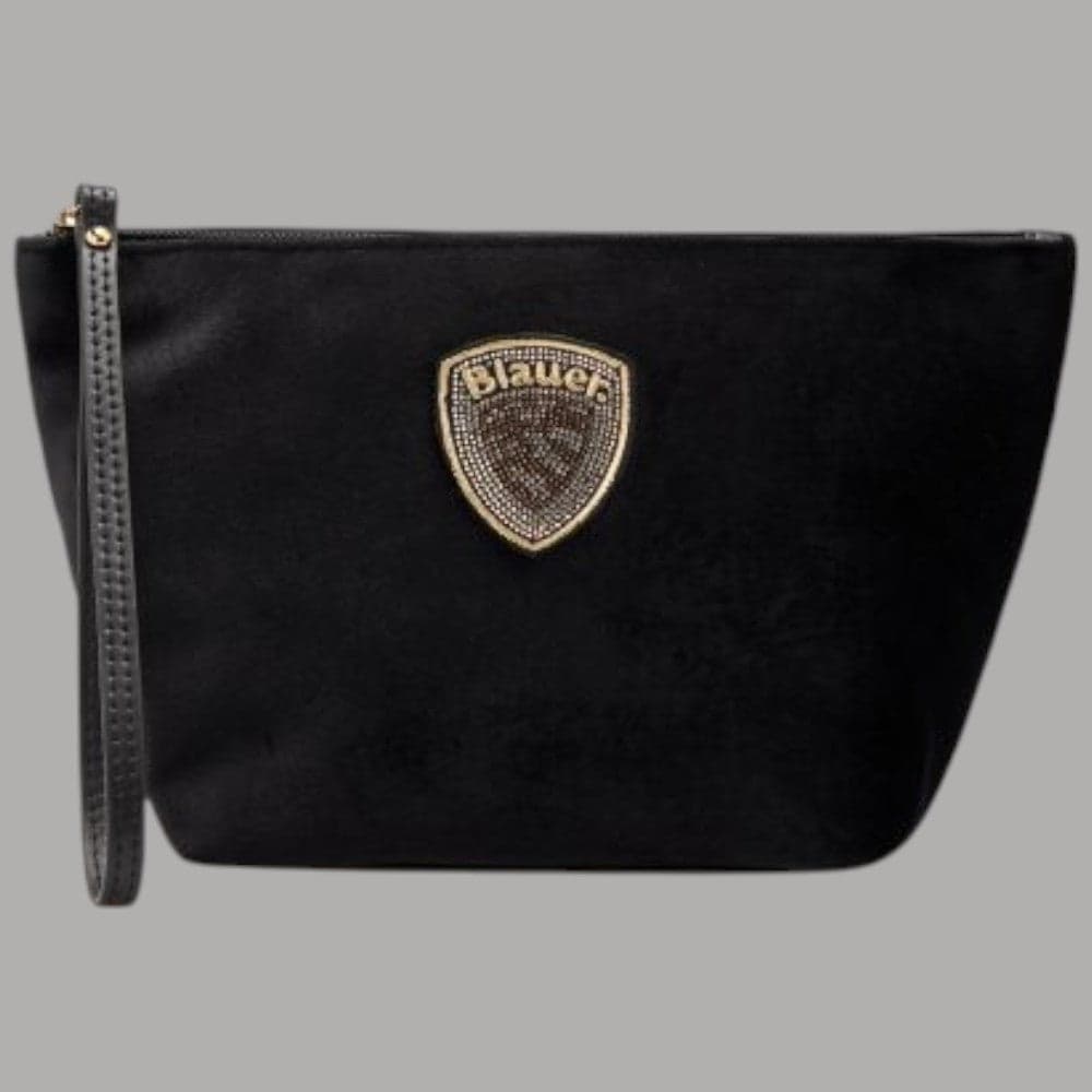 Beauty case Blauer F6DEBBY01 morbido in velluto bordeaux - 6