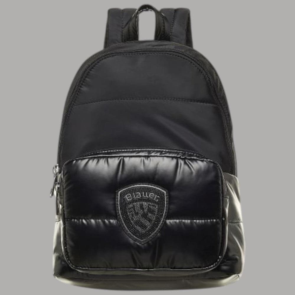 Zaino Blauer F6WAVE04 con stemma strass e tasche multiple - 2