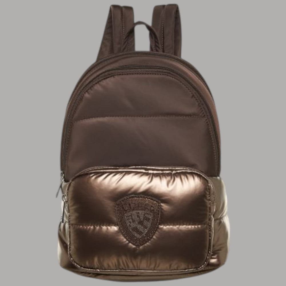 Zaino Blauer F6WAVE04 con stemma strass e tasche multiple - 3