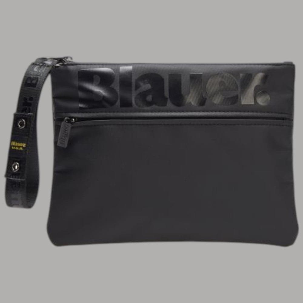 Pochette uomo Blauer Coney polsiera con logo e tasche multiple - 4