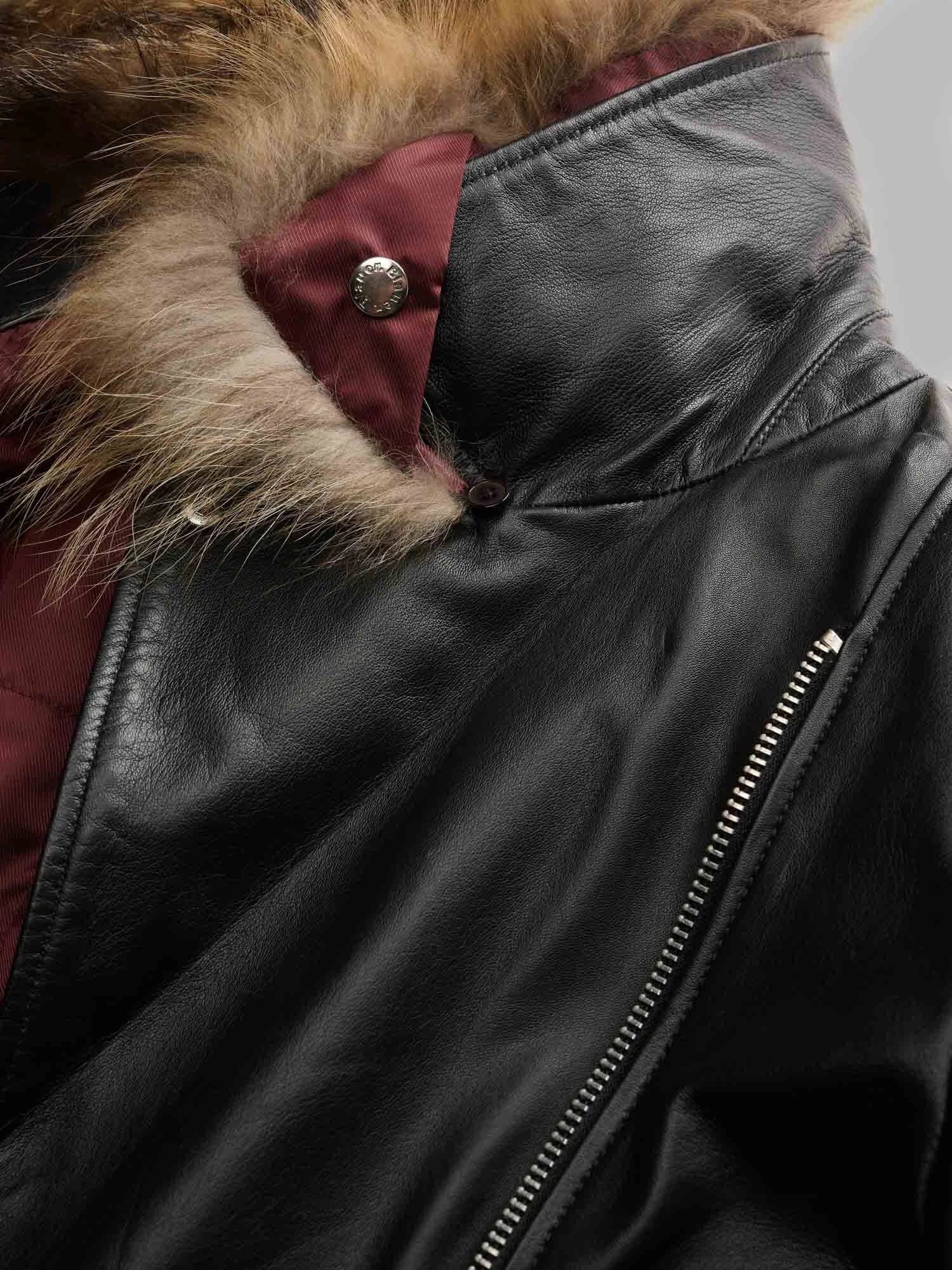 Blauer giacca in pelle Donna modello Cherry 26WBLDL01480-007355 999 - 4