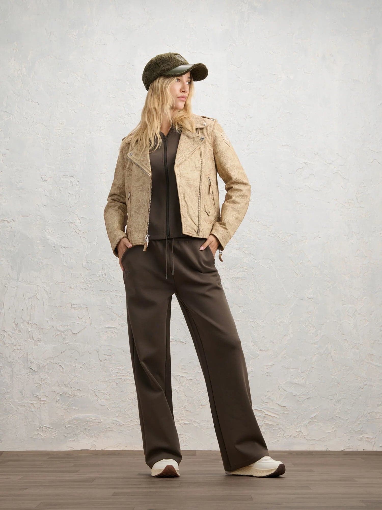 Blauer giacca in pelle Donna modello Lansville 26WBLDL01483-007734 902 - 2