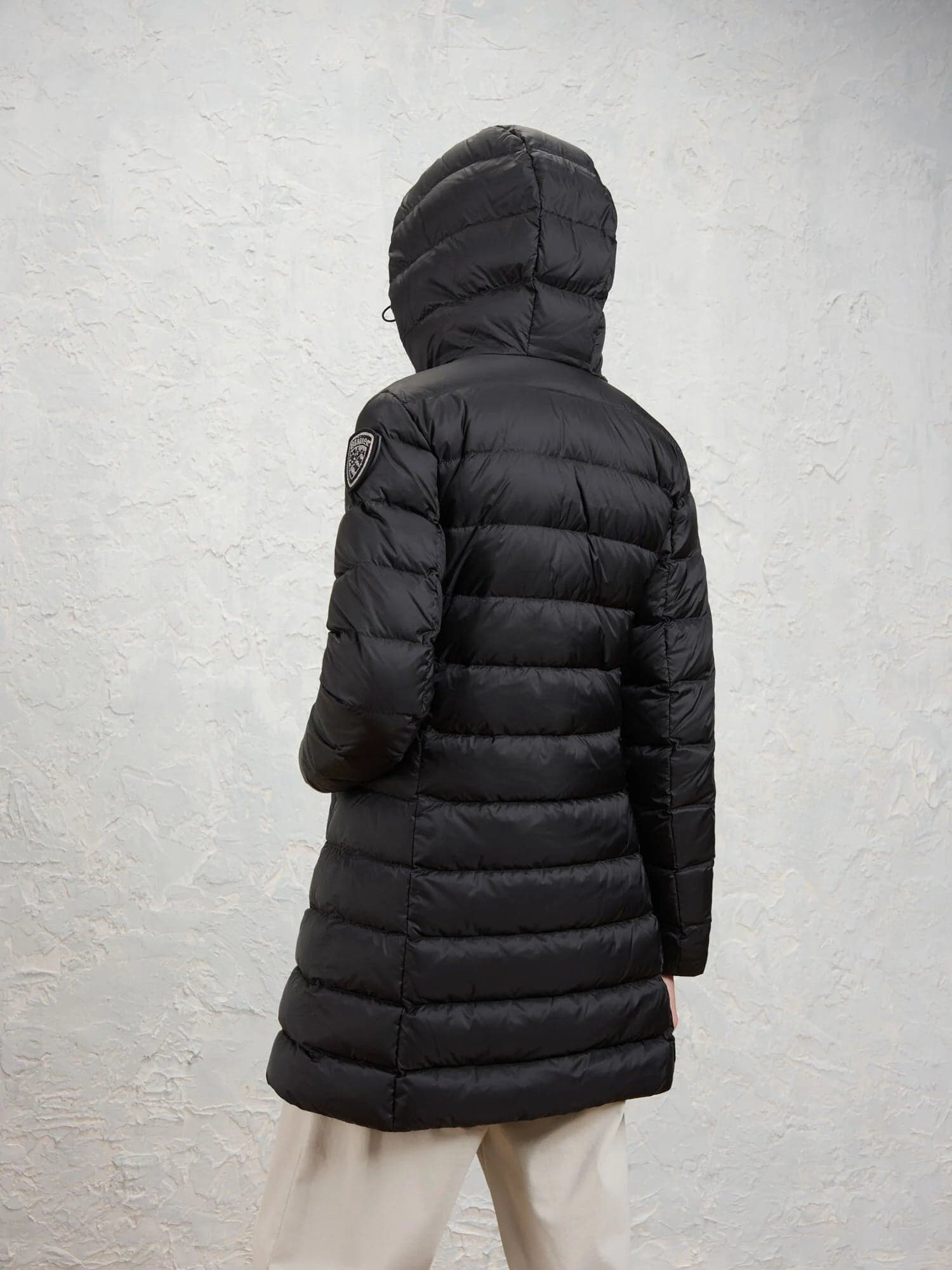 Blauer piumino Donna lungo modello Agnes 26WBLDK03039-006047 - CRDS 999EI - 4