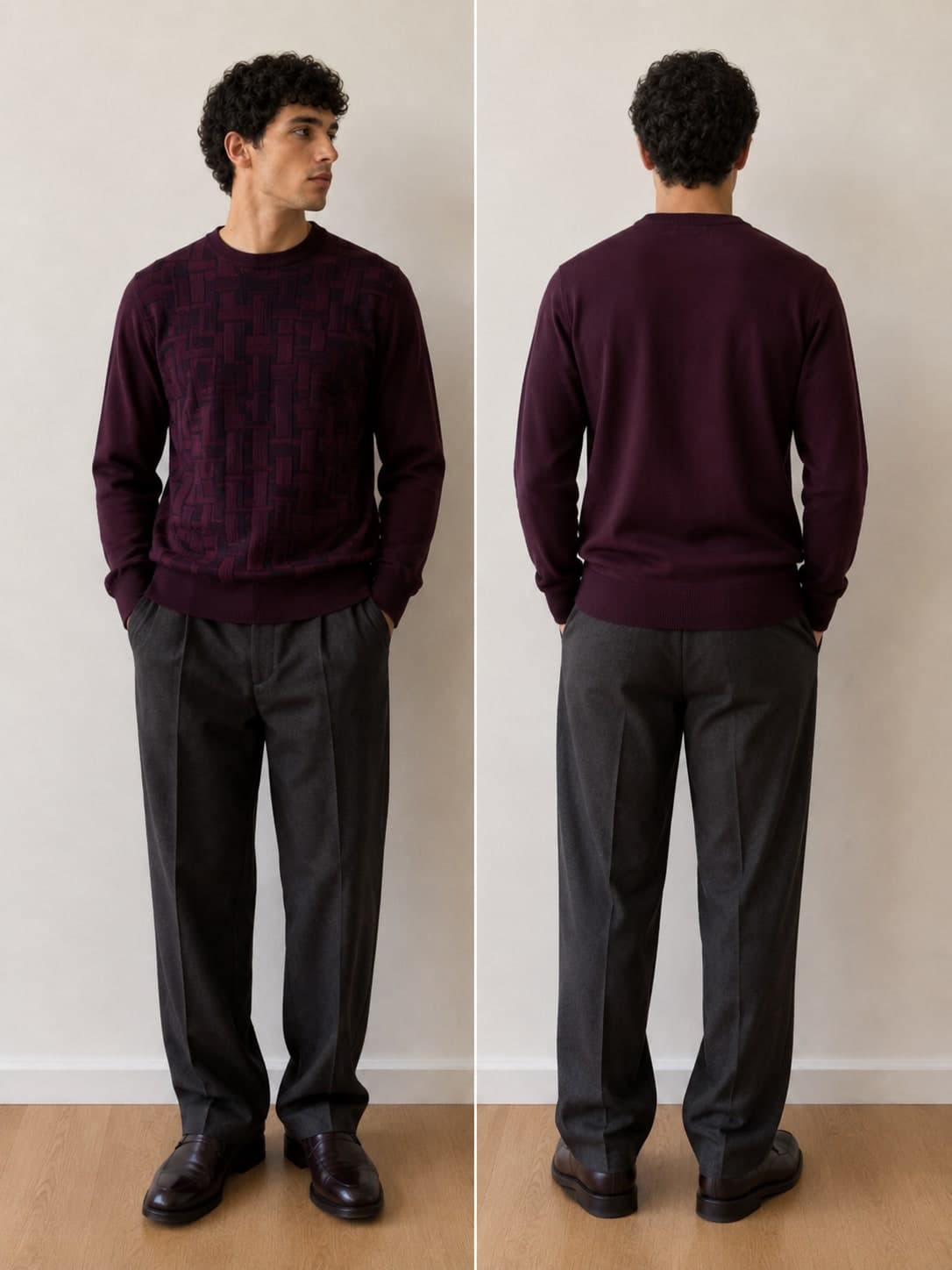 Pull girocollo punto vanise' - 2